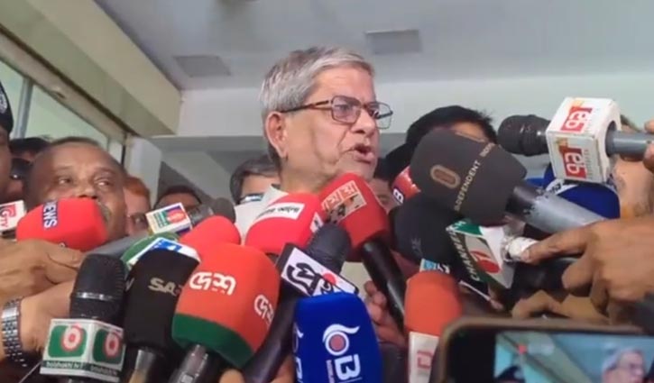 রাষ্ট্রপতি পদে কাকে মনোনয়ন দেওয়া হবে দলই সিদ্ধান্ত নেবে : মির্জা ফখরুল