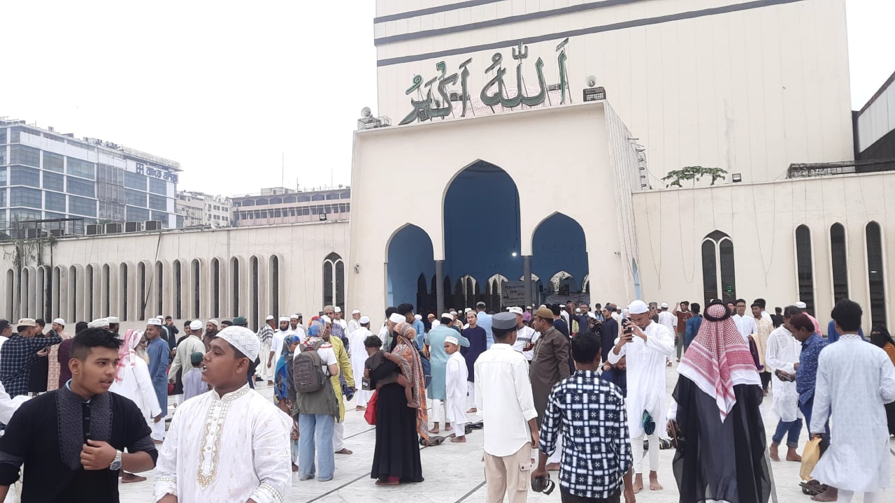 বায়তুল মোকাররমে ঈদুল ফিতরের ৫ জামাত