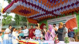 ওয়ার্ল্ড ভিশন বাংলাদেশ ঠাকুরগাঁও রিয়্যাক্টস ইন প্রকল্পের আয়োজনে প্রীতি ফুটবল ম্যাচ