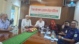 বকশীগঞ্জে আইনশৃঙ্খলা ও চোরাচালান প্রতিরোধ কমিটির মাসিক সভা অনুষ্ঠিত
