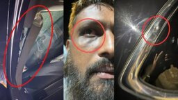 ঝালকাঠিতে ৩১ দফা প্রচার শেষে সৈকতের গাড়িবহরে হামলা, আহত ১০