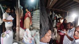 রাজাপুরে বেশি দামে সার বিক্রি, ব্যবসায়ীকে জরিমানা