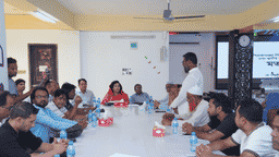 রবীন্দ্র বিশ্ববিদ্যালয়ের সাম্প্রতিক পরিস্থিতি নিয়ে স্থানীয় নেতৃবৃন্দ ও সাংবাদিকদের সঙ্গে ভিসির মতবিনিময়।