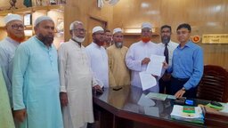 ৫ দফা দাবিতে নীলফামারীতে জামায়াতের স্মারকলিপি প্রদান