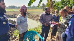 মুকসুদপুরে অবৈধভাবে মাটি কাটার দায়ে এক জনের কারাদণ্ড