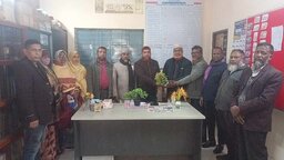 নীলফামারীতে জেলা ও উপজেলা পর্যায়ে শ্রেষ্ঠ প্রতিষ্ঠান প্রধান মো. আব্দুল মালেক