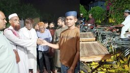 গোপালগঞ্জে ৭৮টি অসহায় পরিবারের মাঝে ভ্যান ও সেলাই মেশিন বিতরণ