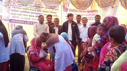 নীলফামারীতে বিএনপি প্রার্থী তুহিনের উদ্যোগে ফ্রি মেডিক্যাল ক্যাম্প ও ওষুধ বিতরণ