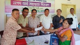বিলাইছড়িতে নগদ অর্থ সহায়তা পেল ১৭৯ পরিবার