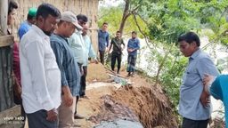 বিলাইছড়ির কেংড়াছড়িতে দুর্যোগ কবলিতদের পরিদর্শন করলেন  ইউএনও