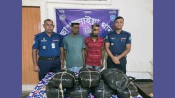 ছাগলনাইয়ার ১৪ কেজি গাঁজাসহ গ্রেফতার- ৩