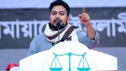 নির্বাচন ঘিরে প্রতিবেশী দেশ ষড়যন্ত্র করছে : নাহিদ ইসলাম