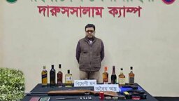 কল্যাণপুরে আগ্নেয়াস্ত্র ও বিদেশী মদসহ সোনাগাজীর নাছির লন্ডনী আটক