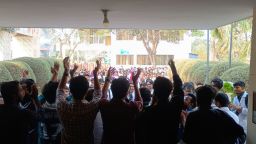 সামাজিক মাধ্যমে অপপ্রচারের অভিযোগ: গবিতে শিক্ষার্থীদের প্রতিবাদ