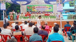 নীলফামারীতে ৭ দফা দাবী আদায়ের লক্ষ্যে দলিল লেখক সমিতির সমাবেশ