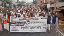 ঝালকাঠি-১ আসনে হাতপাখার ইব্রাহিম আল হাদীর নির্বাচনী গণমিছিল