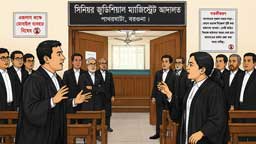পাথরঘাটায় এজলাসে দুই আইনজীবীর হাতাহাতি, সদস্যপদ স্থগিত