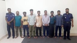 ফেনী জেলা পুলিশের বিশেষ অভিযানে ১৮ আসামি গ্রেফতার