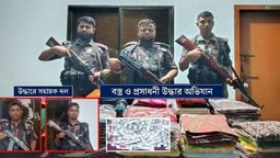 বেনাপোল সীমান্তে বিজিবি’র অভিযানে ৬ লক্ষাধিক টাকার ভারতীয় পণ্য জব্দ