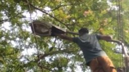 অসহায় পাখির পাশে দাঁড়িয়ে মানবতার উদাহরণ গড়লেন সুমন শেখ