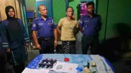 সেনা-পুলিশের যৌথ অভিযানে মাদক ব্যবসায়ী আটক