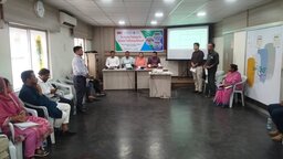 সাতক্ষীরায় জেলা মানব পাচার প্রতিরোধ নেটওয়ার্কের রিফ্রেসার প্রশিক্ষণ অনুষ্ঠিত