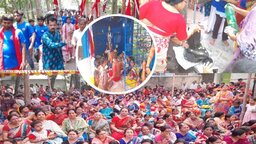 রাজবাড়ীতে বর্ণাঢ্য আয়োজনে শনি মন্দিরের প্রতিষ্ঠা বার্ষিকী পালিত