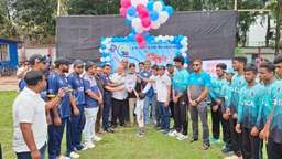 নীলফামারীতে প্রথম বিভাগ ক্রিকেট লীগের উদ্বোধন