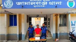 সুনামগঞ্জে ৪ কেজি গাঁজাসহ মাদক কারবারি গ্রেপ্তার