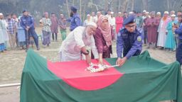বকশীগঞ্জে মরহুম বীর মুক্তিযোদ্ধা মমতাজ আলীর রাষ্ট্রীয় মর্যাদায় দাফন