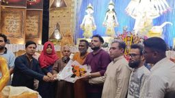 চকবাজারে ৪টি পূজামণ্ডপ পরিদর্শন করলেন থানা এনসিপি নেতৃবৃন্দ: সম্প্রীতির বন্ধন সুদৃঢ় করার আহ্বান