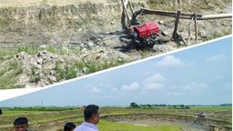 সরাইলে অবৈধ ড্রেজারের বিরুদ্ধে ইউএনও’র অভিযান