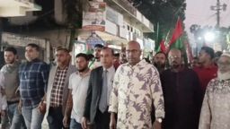 রাজাপুরে শেখ হাসিনার ফাঁসির দাবিতে বিএনপির বিক্ষোভ মিছিল ও মোটরসাইকেল শোডাউন