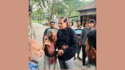 হৃদ্যতাপূর্ণ গণসংযোগে দিন কাটাচ্ছেন এম আনিসুল ইসলাম