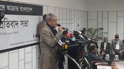 অপশক্তির বিরুদ্ধে এখনই রুখে দাঁড়ানোর সময় : মির্জা ফখরুল