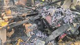 কোটালীপাড়ায় অগ্নিকাণ্ডে কৃষকের স্বপ্ন ছাই, সব হারিয়ে নিঃস্ব কাবুল দাড়িয়া