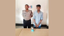 নেত্রকোনায় কুপিজেসিক ইনজেকশনসহ ১ যুবক আটক