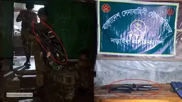 কলেজ শিক্ষার্থীর বিছানার নিচে লুকানো স্নাইপার রাইফেল উদ্ধার