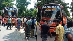 গোপালগঞ্জে বাসের ধাক্কায় যুবক নিহত