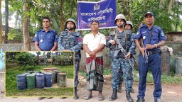 হাতিয়ায় ২৭শ লিটার অবৈধ ডিজেলসহ গ্রেফতার ১