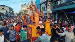 সাতক্ষীরায় ধর্মীয় ভাবগাম্ভীর্য ও উৎসাহ-উদ্দীপনায় পালিত হলো শ্রীশ্রী জগন্নাথদেবের রথযাত্রা