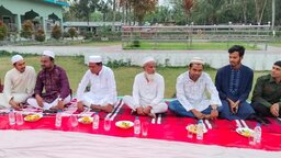 কাঁঠালিয়ার তালগাছিয়া দরবার শরীফে ইফতার মাহফিল অনুষ্ঠিত