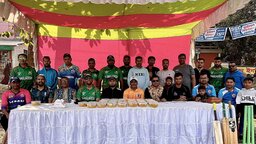 সাতক্ষীরায় ব্যাংকার্স অ্যাসোসিয়েশনকে হারিয়ে বন্ধু আড্ডা ক্রিকেট একাদশের জয়