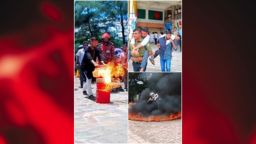 ববিতে ফায়ার ম্যানেজমেন্ট প্রশিক্ষণ ও মহড়া অনুষ্ঠিত