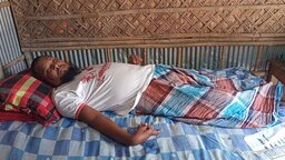 ৬ বছর ধরে শয্যাসায়ী নাসির উদ্দিন, চিকিৎসার অভাবে মানবেতর জীবন