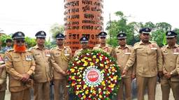 রাজবাড়ীতে জেলা পুলিশের উদ্যোগে 'জুলাই গণঅভ্যুত্থান দিবস' পালিত