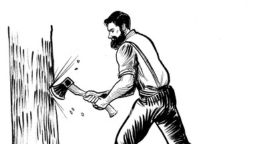 কর্ণফুলীতে জোরপূর্বক প্রতিবেশীর গাছ কেটে জায়গা দখলের অভিযোগ