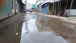 বর্ষা এলেই মাগুরার শত্রুজিৎপুরে জলাবদ্ধতা, চরম দুর্ভোগে লাখো মানুষ