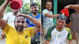 গোপালগঞ্জে দুধ দিয়ে গোসল করে ব্রাজিল ছেড়ে আর্জেন্টিনার সমর্থক হলেন ২ যুবক