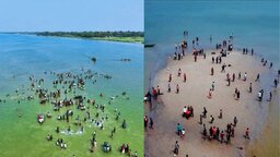 গোপালগঞ্জে পর্যটনের নতুন সম্ভাবনা, মধুমতির বুকে ‘মিনি কক্সবাজার’